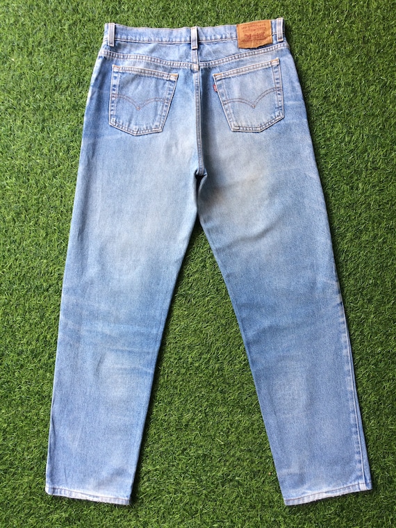 Size 33 Vintage Distressed Levis 510 Jeans W33 L3… - image 2