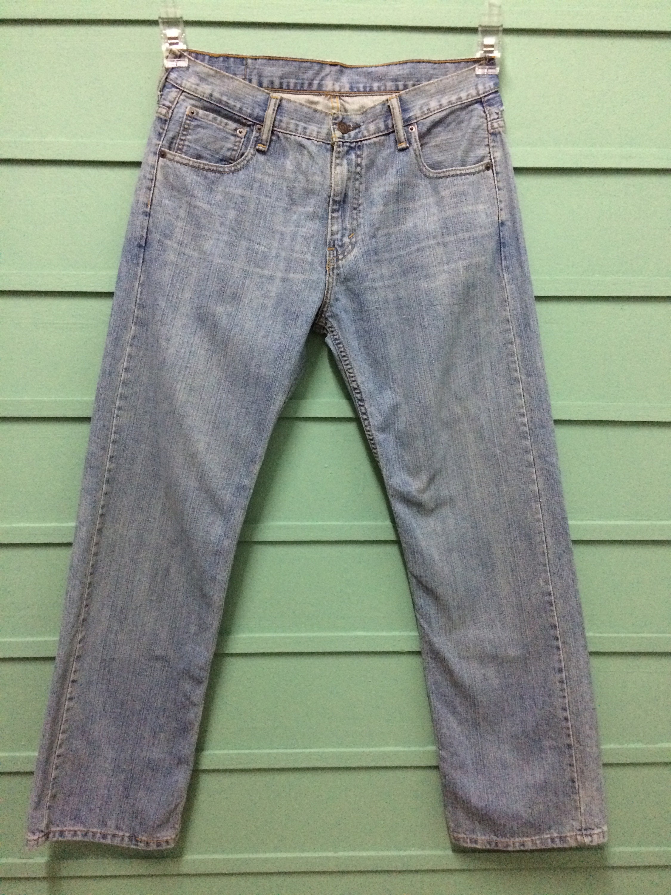 Size 32 Vintage Distressed Levis 569 Jeans W32 L30 Light