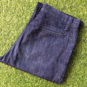 Size 27 Vintage Abahouse Bootcut Pants W27 L30 Japanese Classic Denim Trousers Pants Waist 27&quot;