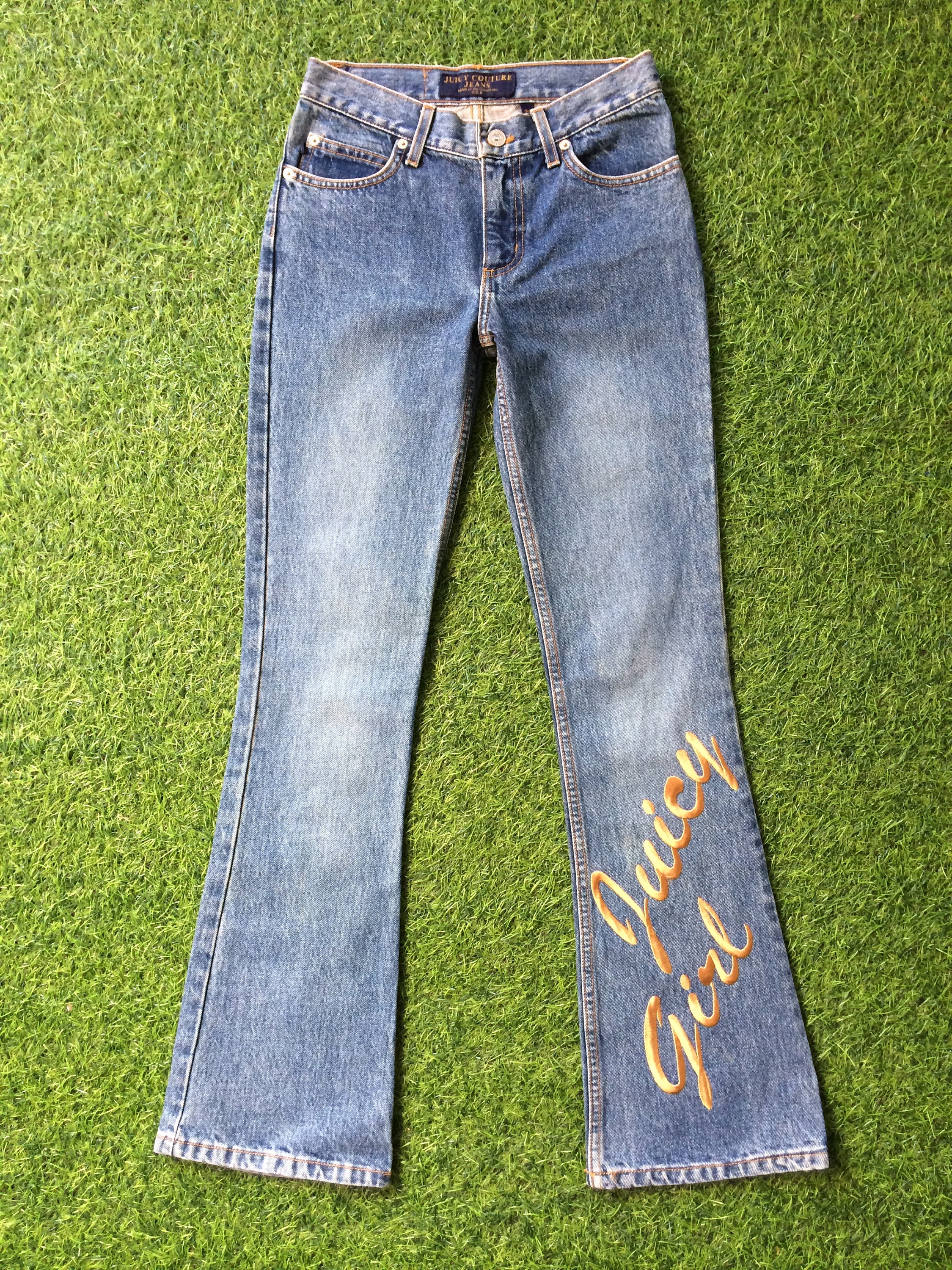Size 27 Juicy Couture Bootcut Jeans W27 L31 Midrise Juicy Girl - Etsy  Singapore