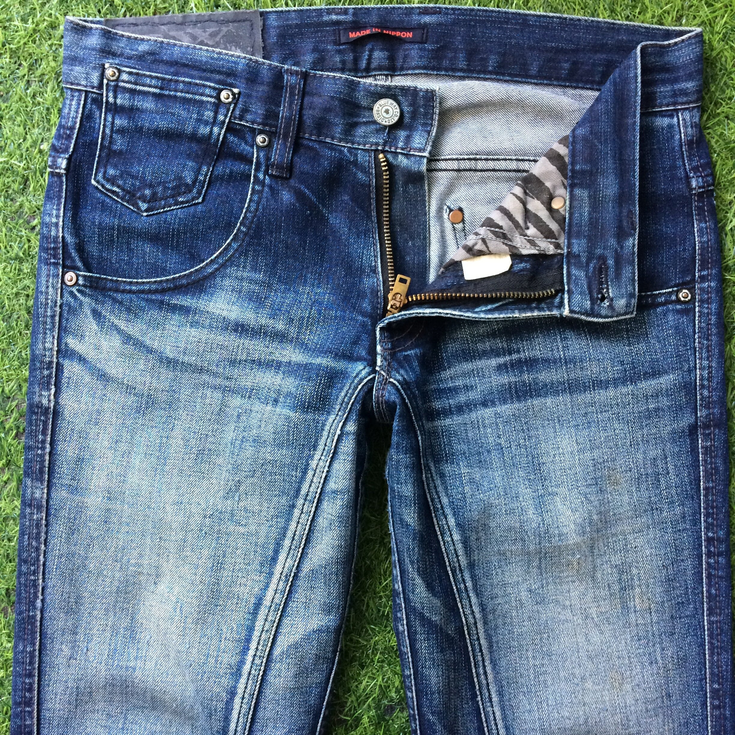 Size 28 Blue Way Made in Nippon Jeans W30 L28 Japanese Size 28 Blue Way Made in Nippon Jeans W30 L28 Japanese