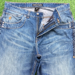 Size 36 Roca Wear Jeans W36xL29 Distressed Roca Wear Baggy Jeans Roca Wear Vintage Hip Hop Skateboards Denim Jeans
