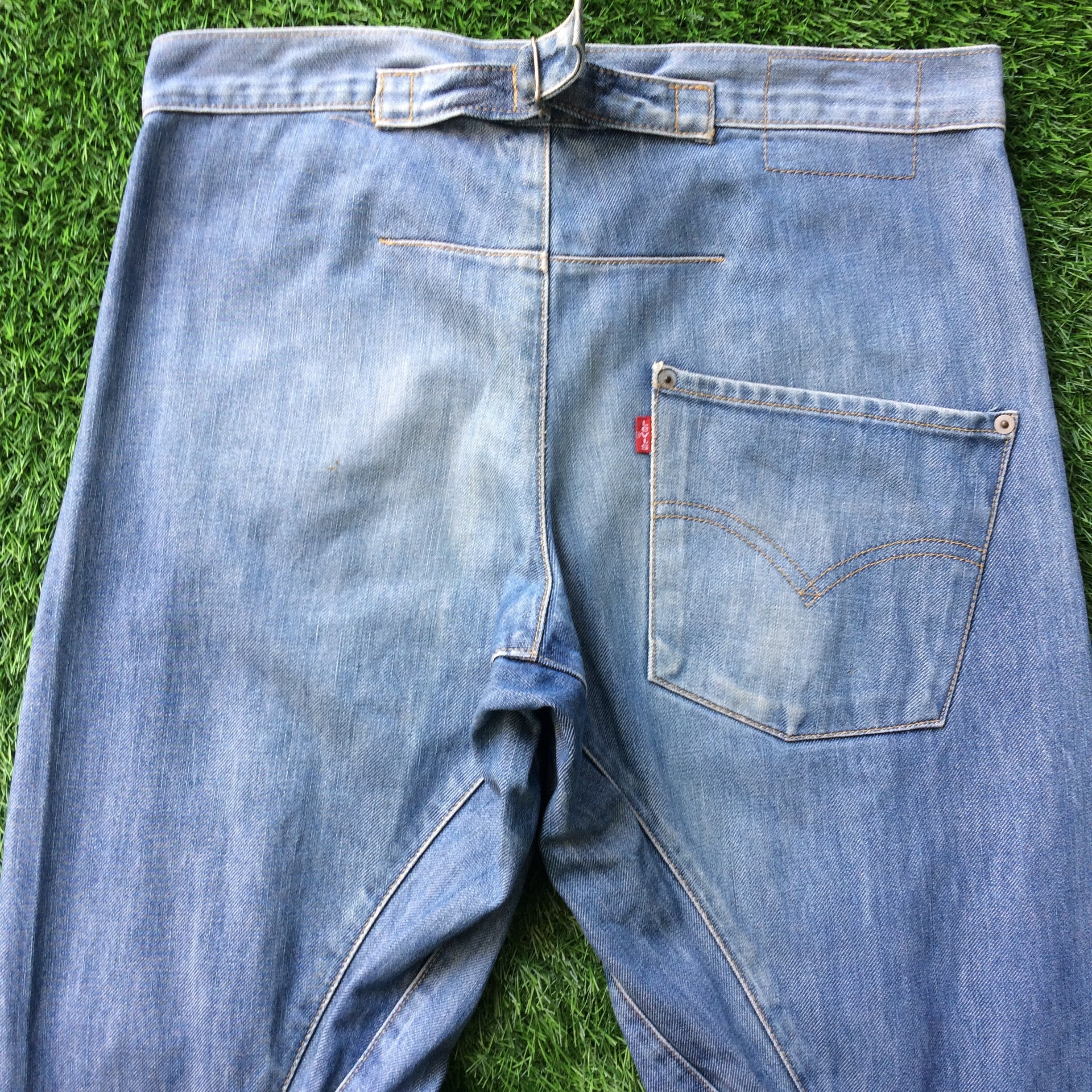 Mens LEVIS Type 3 Engineered Jeans Dark Blue | W32 L32 – GPS