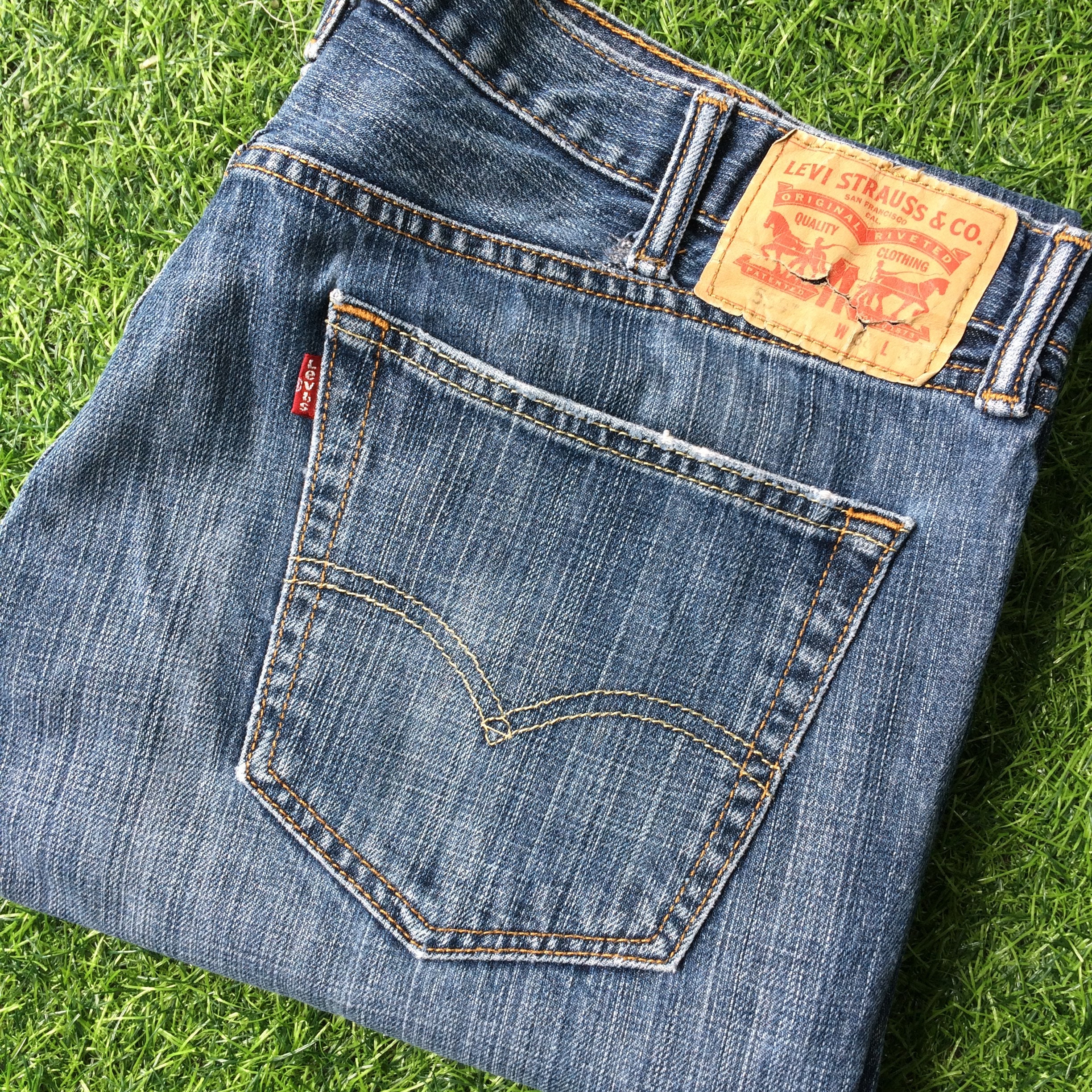 Size 39 Vintage Distressed Levis 559 Plus Size Men's Jeans - Etsy Denmark