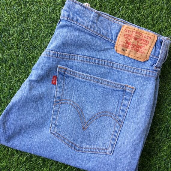 Size 32 Vintage Distressed Levis 515 Nouveau Capris Jeans W32 - Etsy