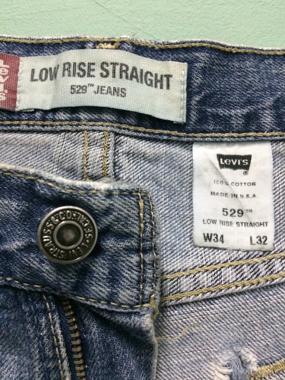Size 35 Vintage Distressed Levis 529 Plus Size Jeans W35 L32 - Etsy Finland