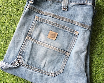 W35 L30 Vintage Lee Carpenter Workwear Plus Size Denim Pants