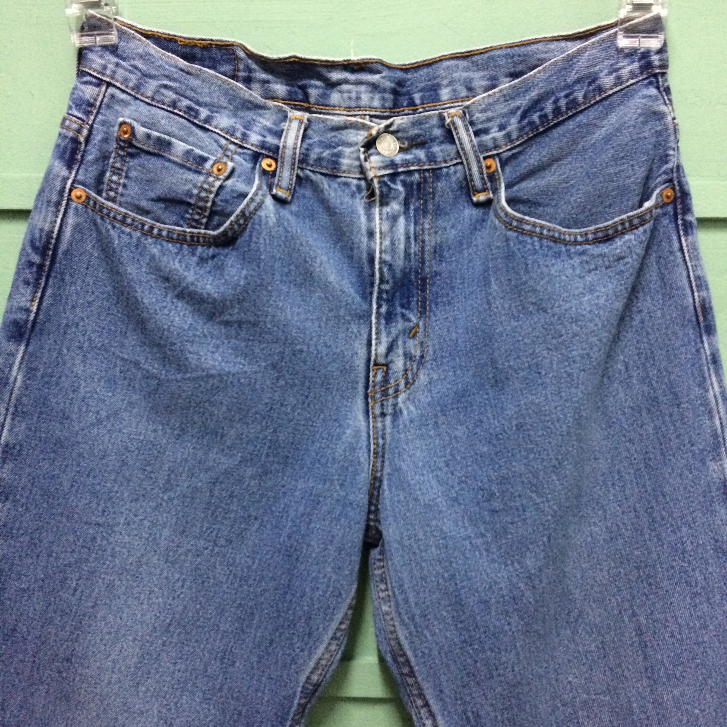 W31 L28 Vintage Distressed Levis 516 Jeans Light Wash Rigid - Etsy