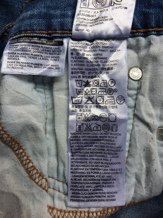 Size 30 Vintage Distressed Levis 511 Jeans W30 L28 Medium Wash - Etsy New  Zealand