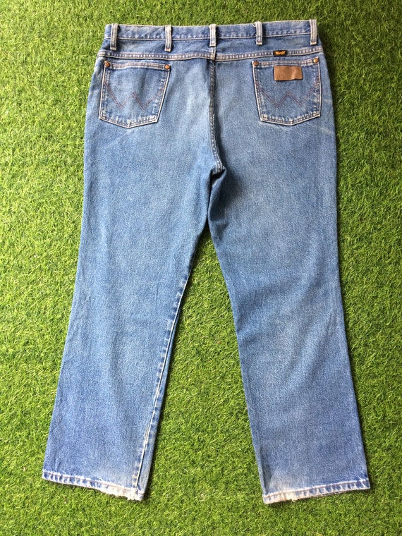 Buy Size 38 Vintage Wrangler Western Distressed Dirty Jeans W38 