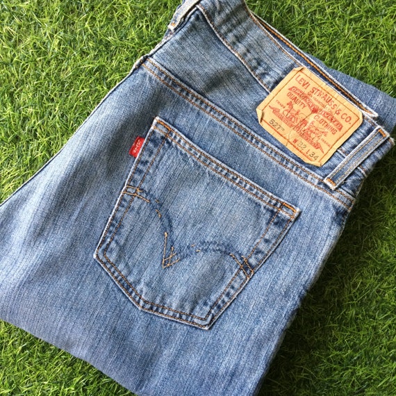 Size 33 Vintage Distressed Levis 527 Low Bootcut Jeans W33 L34 - Etsy Sweden