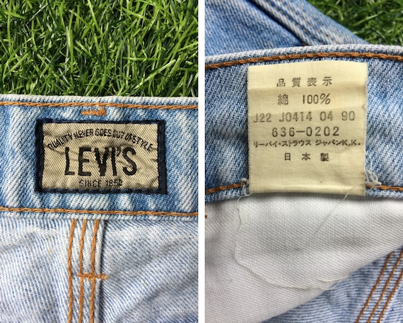 Vintage Levis 636 Jeans, Distressed Light Wash Denim (W29 L31) - Etsy