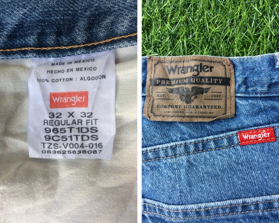 Size 30 Vintage Wrangler Western Distressed Jeans… - image 10