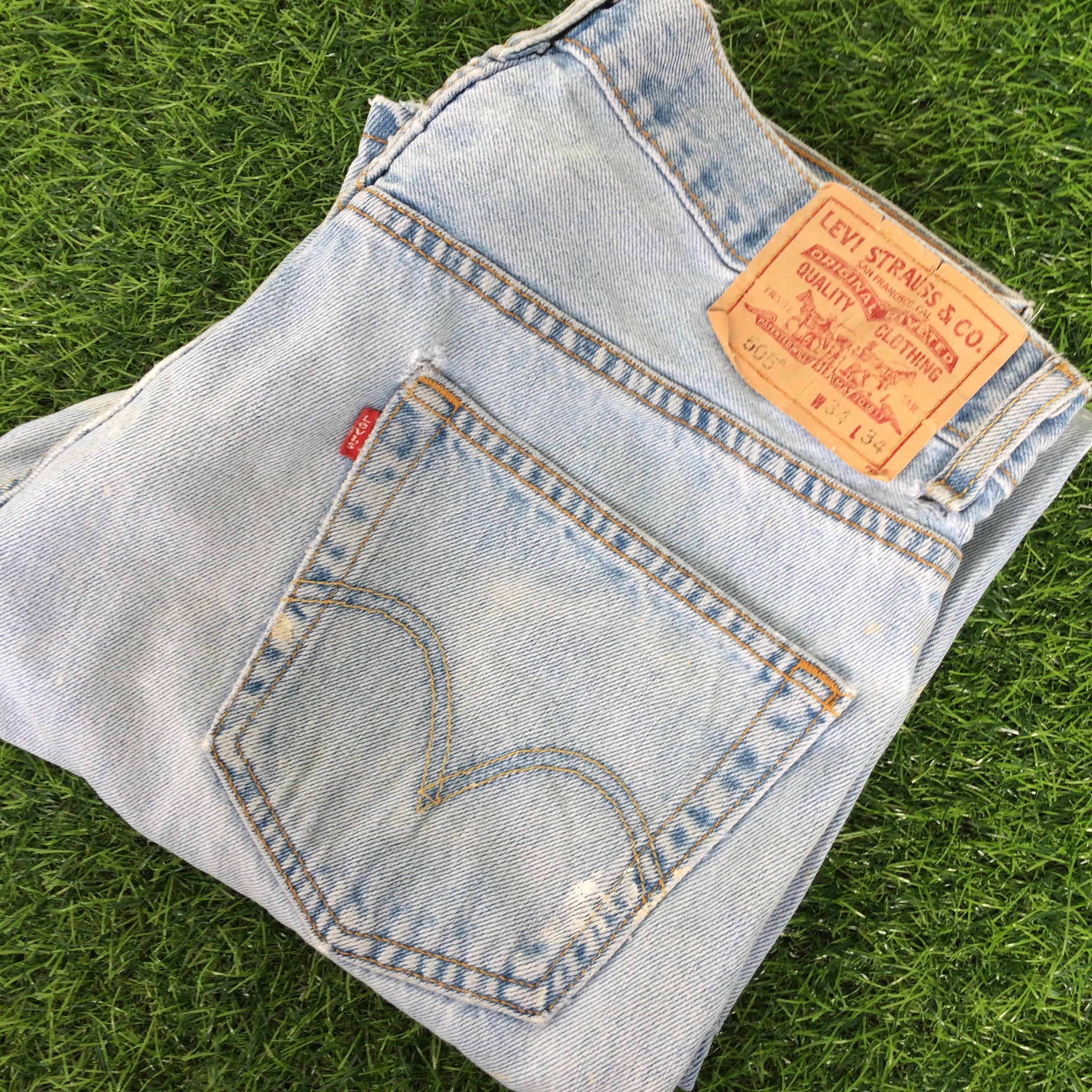 Painted Levis Jeans - Etsy