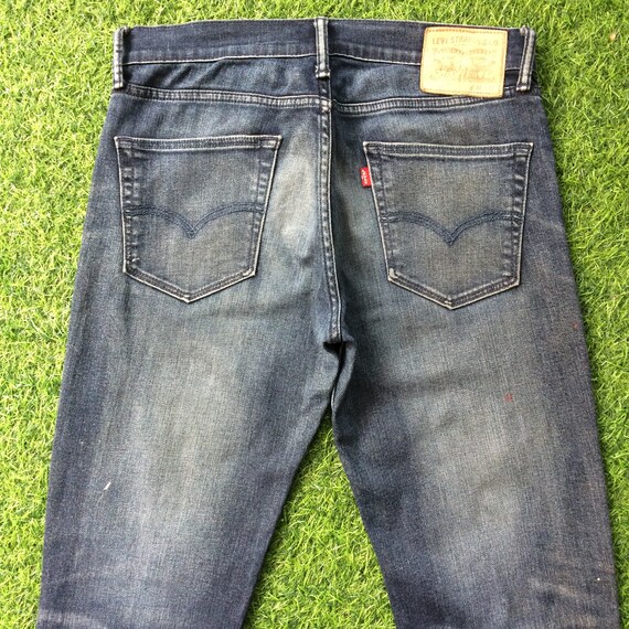 Talla 31 Levi s 511 Jeans pintados W31 L31 Slim Fit Tapered Leg Stretch Jeans cintura 31W Etsy Mexico