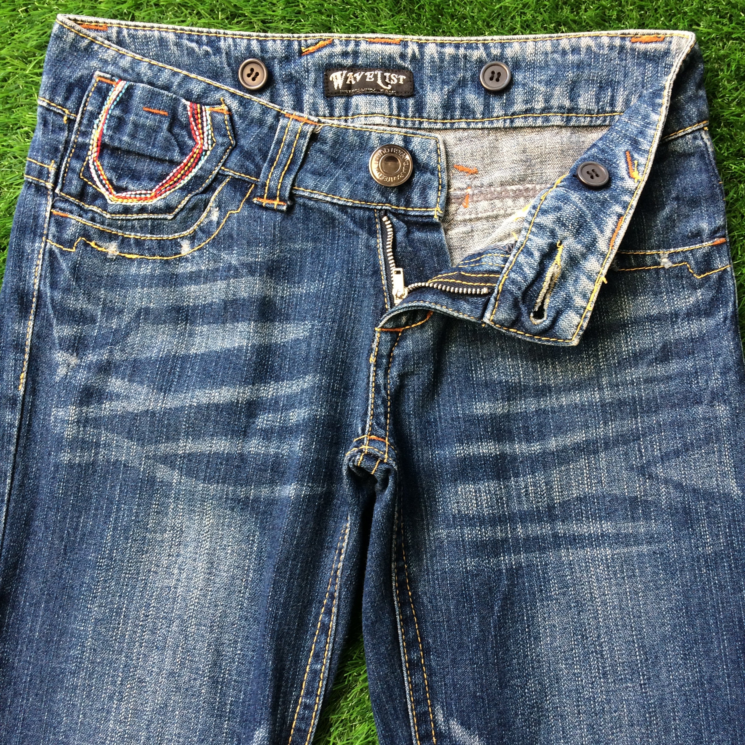 パンツ archive Red Pepper grunge flare denim パンツ archive Red