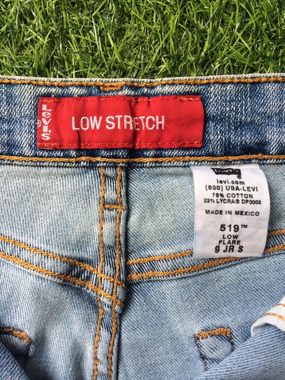 Size 30 Vintage Distressed Levi s 519 Stretch Bootcut Jeans W30