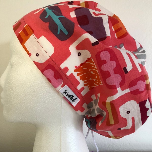 Elephant Walk elastic scrub hat