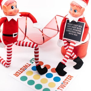 Christmas elf game, Elf Prop, Christmas Elf Kit, Holiday Elf Kit, Elf Accessories, Elf games,  Stage your elf, elf staging