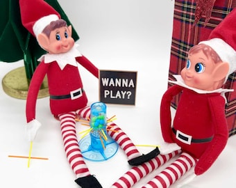 Christmas Elf game, Elf Prop, Christmas Elf Kit, Holiday Elf Kit, Elf Accessories, Holiday Elf Kit, Games for Elves
