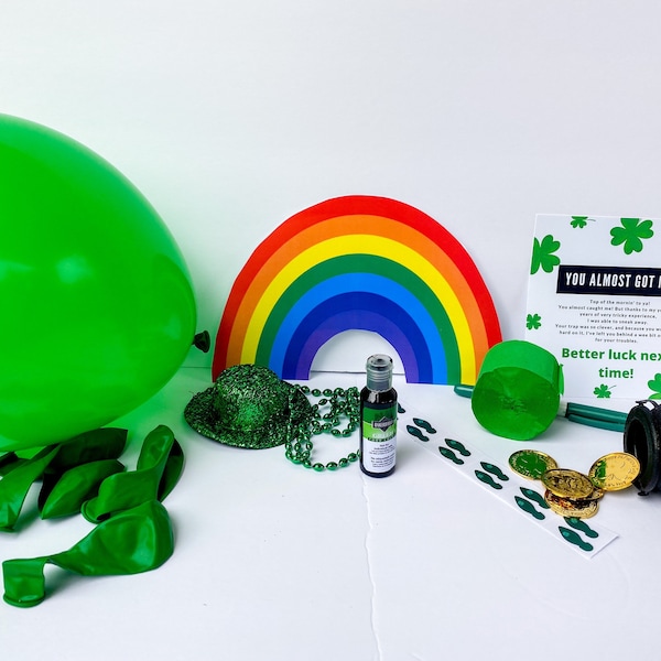 Leprechaun Mischief Kit, Leprechaun Mischief, St Patricks Day Mischief Kit, St Pattys Mischief, St Pattys Kit, Leprechaun Shenanigans