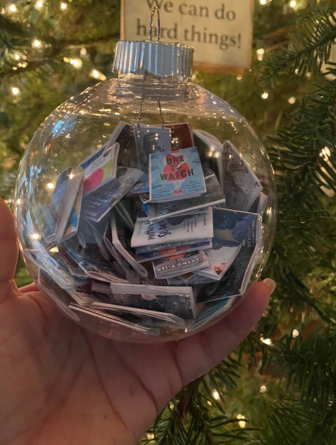 Book lovers christmas ornaments Clearance
