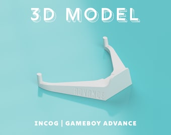 Gameboy Advance INCOG Stand - Printable 3D Model