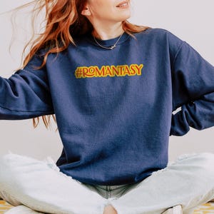 Romantyczna haftowana bluza o dużej wadze