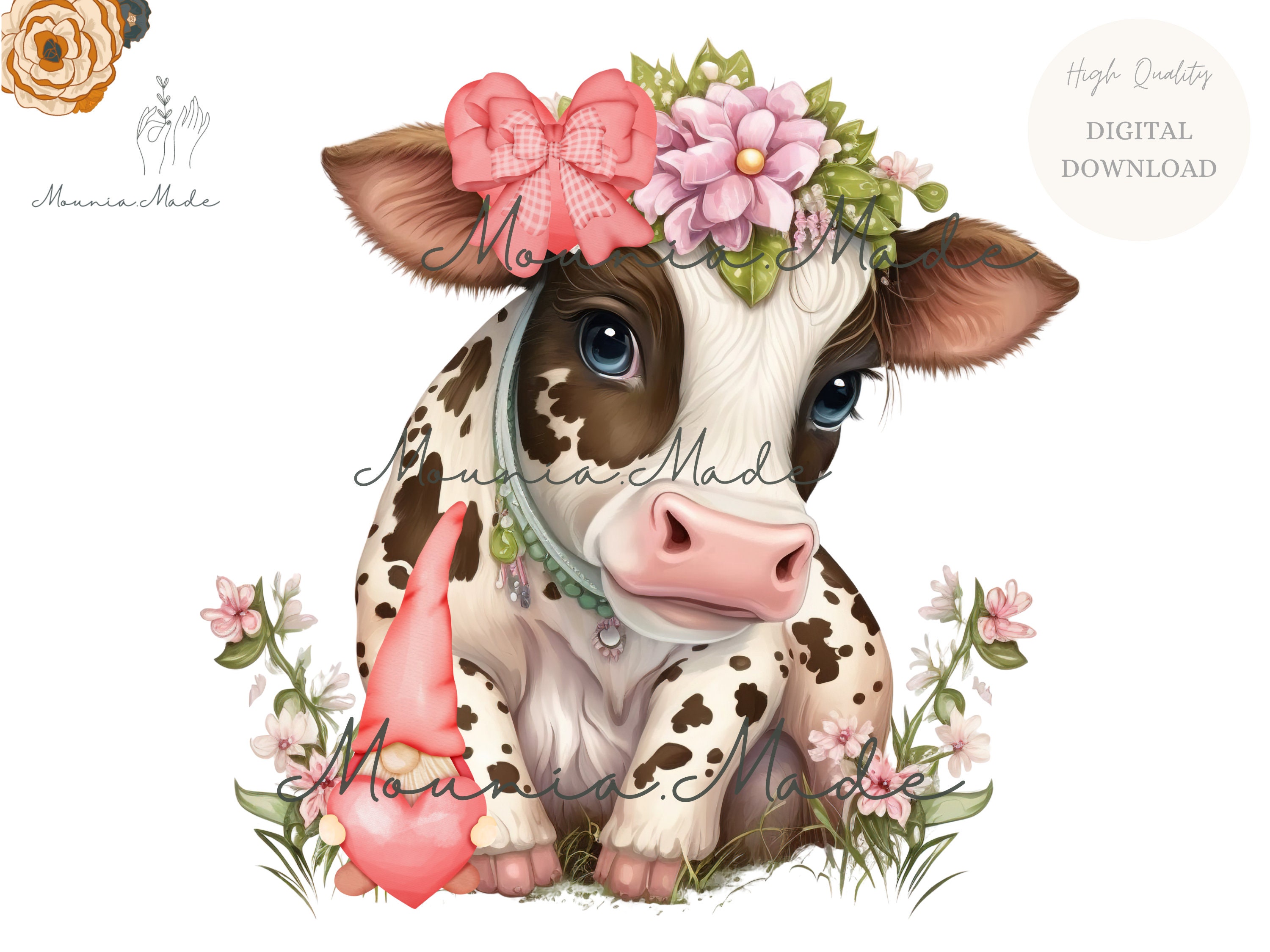 Cute Cow Wallpaper 