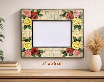 Glass Mosaic Art picture frame, mosaic frame