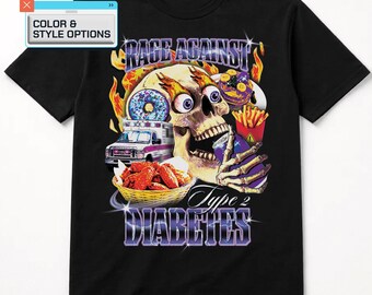 Funny Diabetes Gift Shirt: Dark Humor Diabetic Tee | Unique Chronic Illness Gift | Graphic T-Shirt