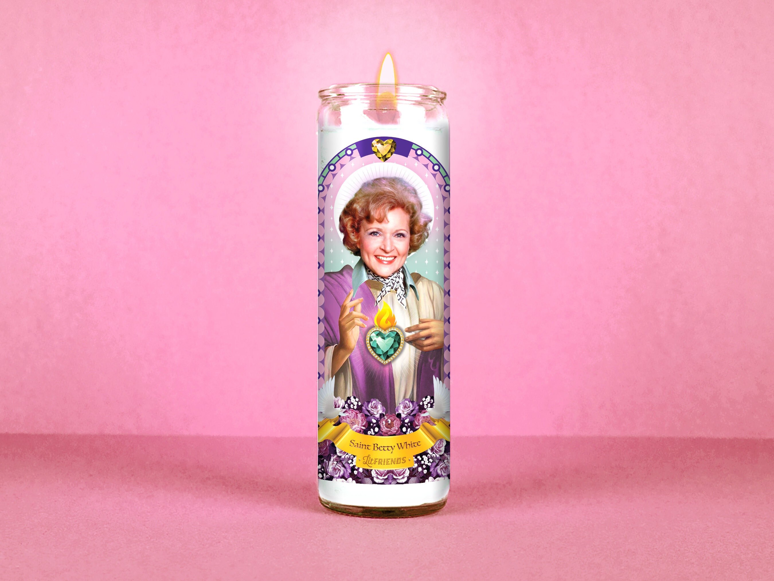 Prayer Candle Template - Etsy