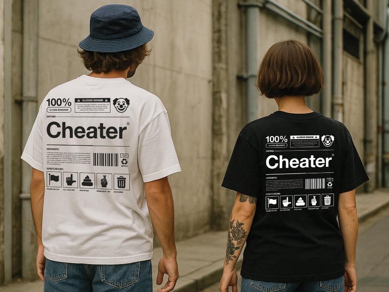 Certified Cheater T-shirt: Funny Breakup Revenge Gift - Etsy