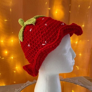 Strawberry Bucket Hat