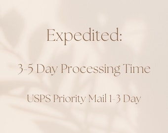 Expedited Processing Time
