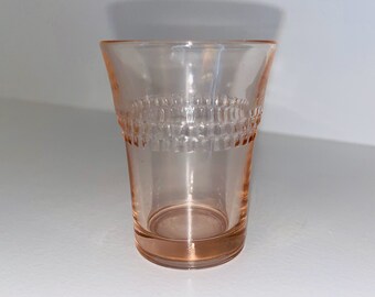 Creative Co-Op, Pink And Green Glass Toothpick Holder With Strawberry