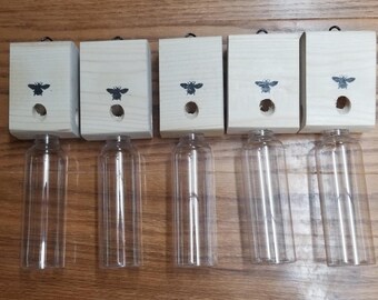 5 Mighty Mite Carpenter Bee Traps