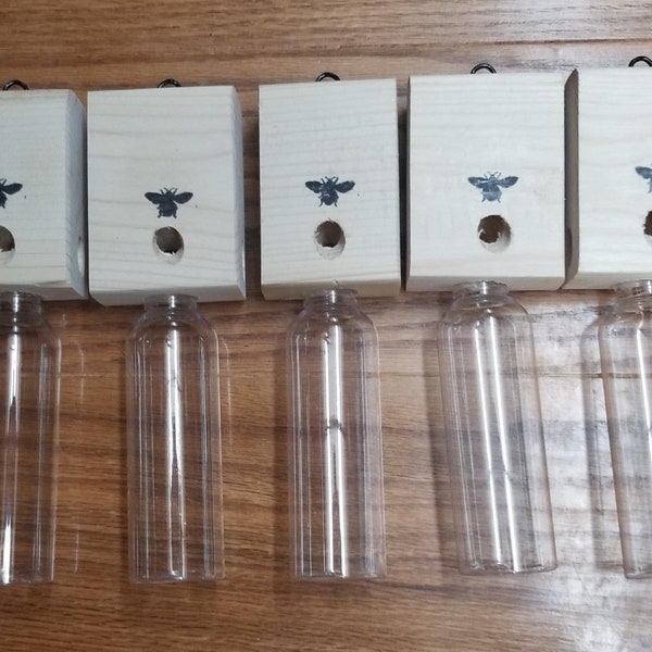 5 Mighty Mite Carpenter Bee Traps