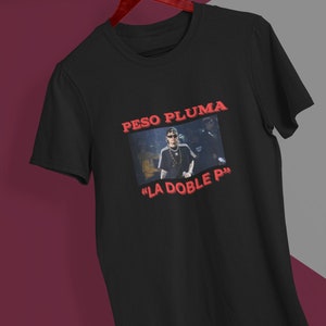 Peso Pluma La Doble  P  Corridos Tumbados T-shirt Mexican Music, Por las Noches, Ella Baila Sola, Unisex Heavy Cotton Tee