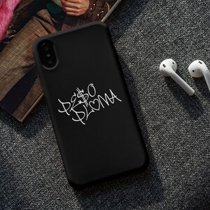 Peso Pluma La Doble P, Mexican Corridos Tumbados Belicon Latino Music Por Las Noches Ella Baila Sola. iPhone Concert Merch Tough Phone Cases