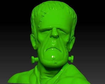 Frankenstein Bust - Etsy