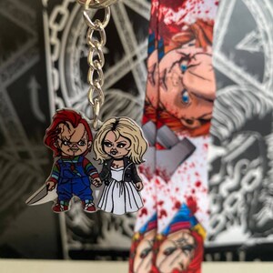 Bride of Chucky Keychain Etsy UK