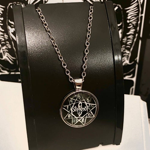 Slipknot Pentagram Necklace - Etsy