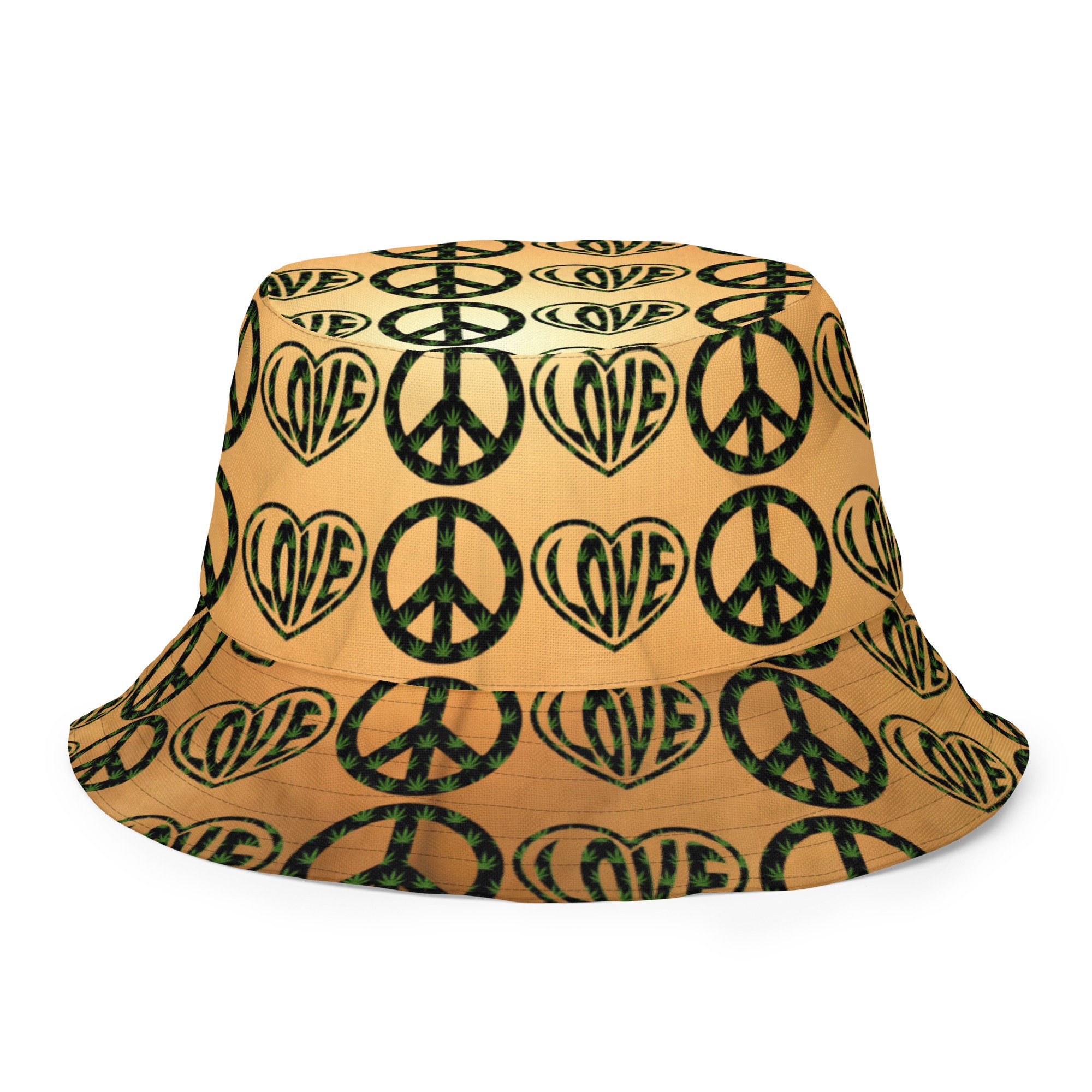 Peace & Love Rave Hat by Crafts by Sandy Buc-ee main image 2