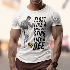 Muhammad Ali Float Like Butterfly Sting Like A Bee Your Hands Can’t Hit