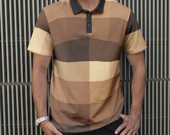 Melanin Rich Men's  "AOP" All-Over Print Polo Shirt - Afro - Caribbean -  - Afroditees