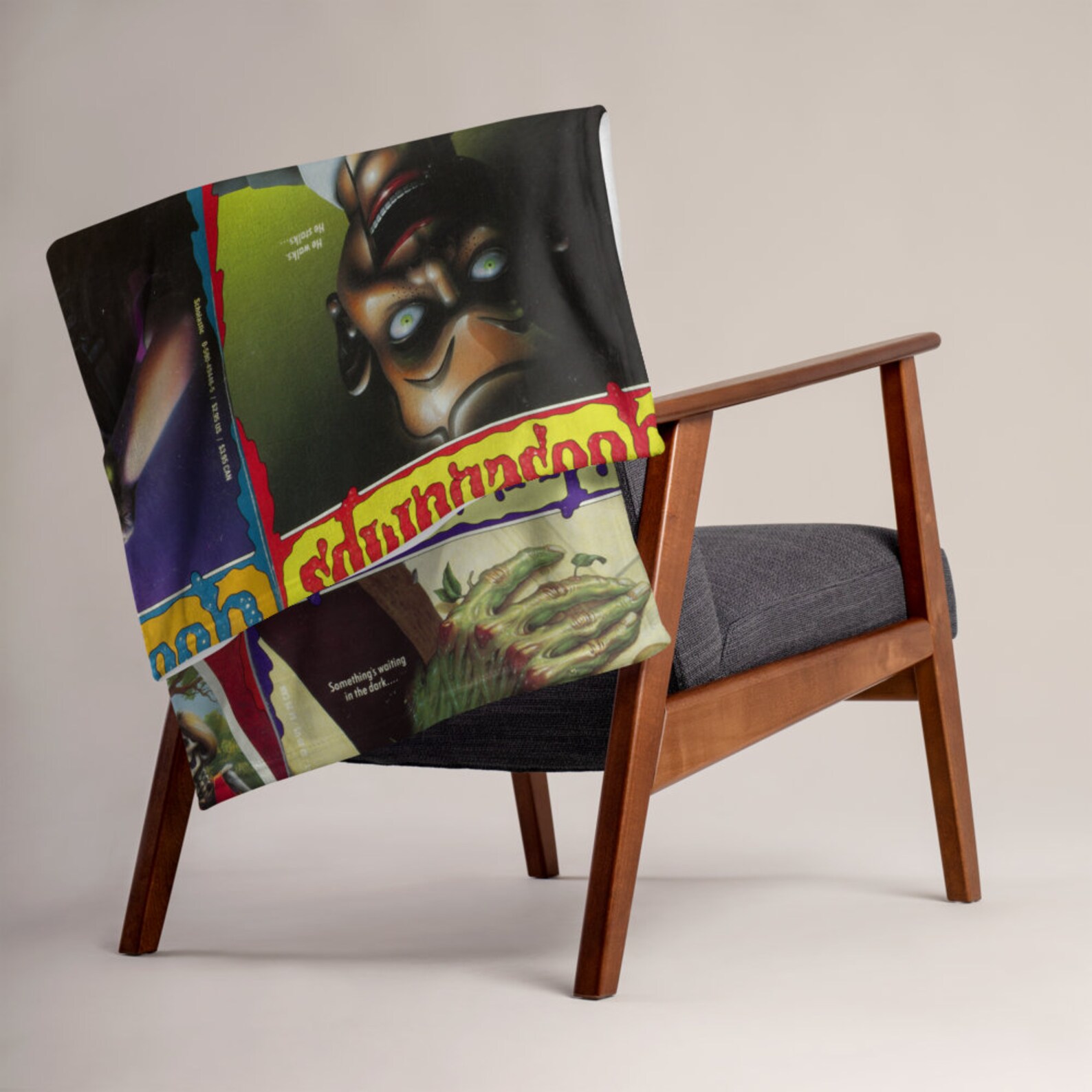 Goosebumps Greatest Hits Throw Blanket Etsy