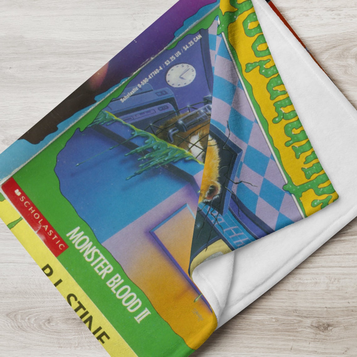Goosebumps Greatest Hits Throw Blanket Etsy