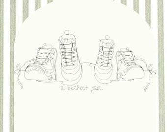 hiking boot art
