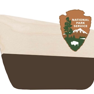 Plantilla de señal de parque nacional